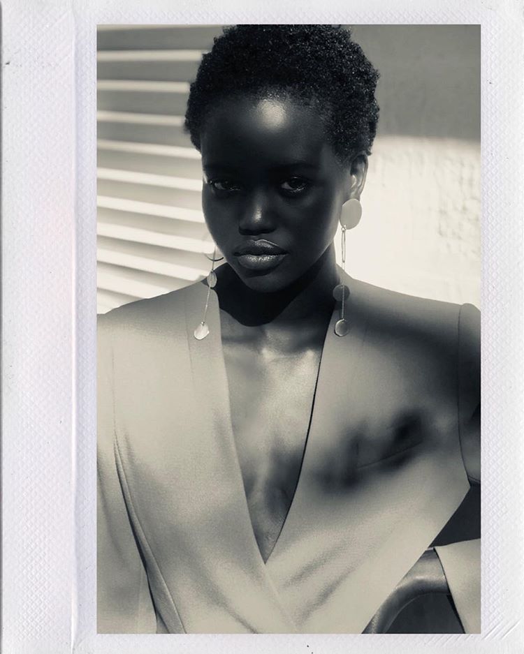 wandering-songstress:  Adut Akech on set for David Jones 2018  