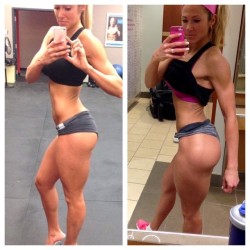 fitgymbabe:  Instagram: fitbunnyjill Great Pic! - Check out more of her pics: fitbunnyjill on Fit Gym BabeInstagram Caption: #transformationtuesday 365 days later… We are once again getting ready for the big @arnoldsports stage… This time with bigger