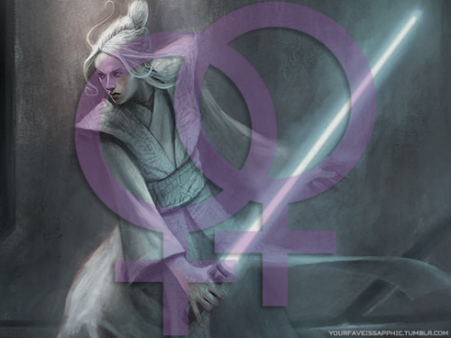 yourfaveissapphic:Atris (from Star Wars: Knights of the Old Republic) is sapphic