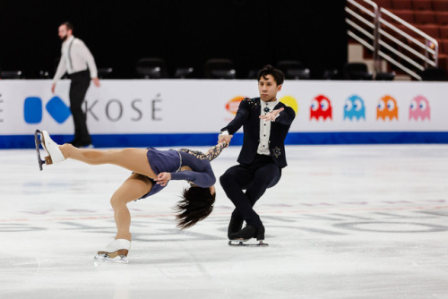 fivecentimeterspersecond: sui wenjing/han cong - pairs SP practice four continents championships 201