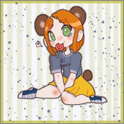 Hi Sweetie Picture Redrawn
