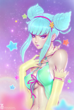 cyrail:  GIRL Daoko 01 by ZeroNis  Featured on Cyrail: Inspiring artworks that make your day better 