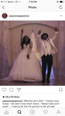 evzyharv:  itsteesmallzhoe:  diaryofakanemem:  Papoose is sooo down for Remy 😭💕  this made me tear up . they are the epitome of true love 😥💖🙌🏾  This is real.