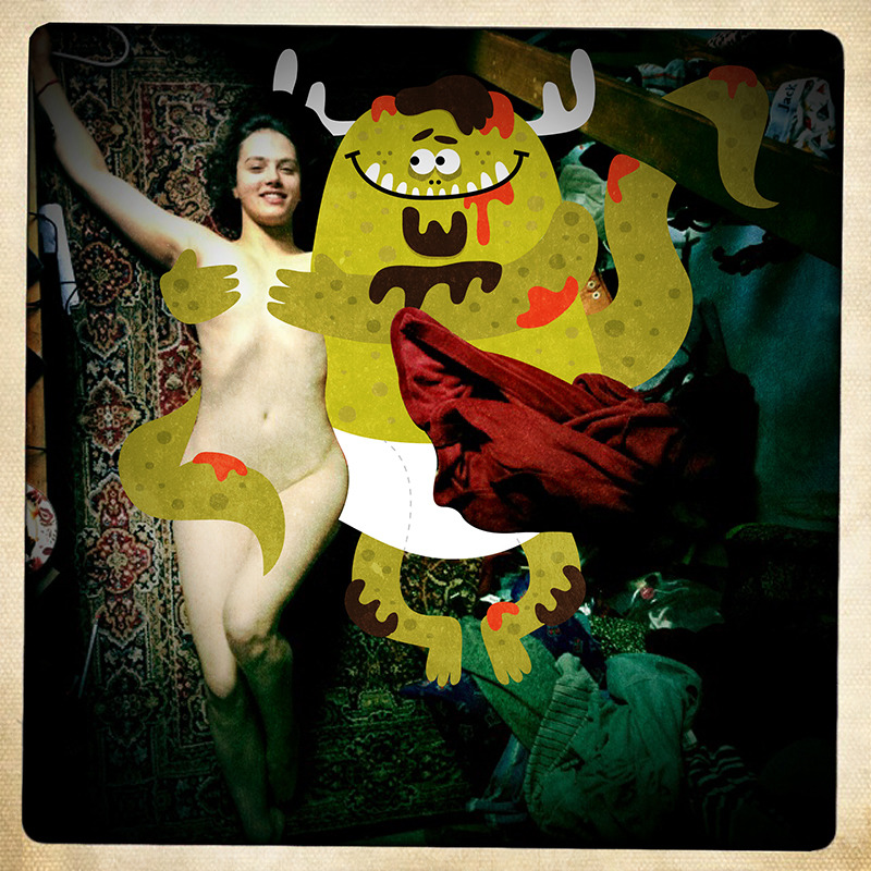 moarrrmagazine:  UNFAPPENING  brilliant collaborative art project by Red Urban &amp;