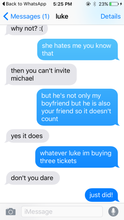 TEXT AU: You and luke have this weird twin thing (requested)