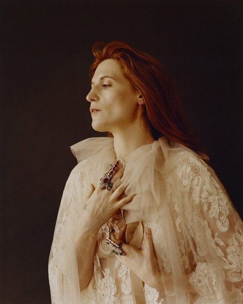 givemearmstopraywith:florence welch for sorbet magazine
