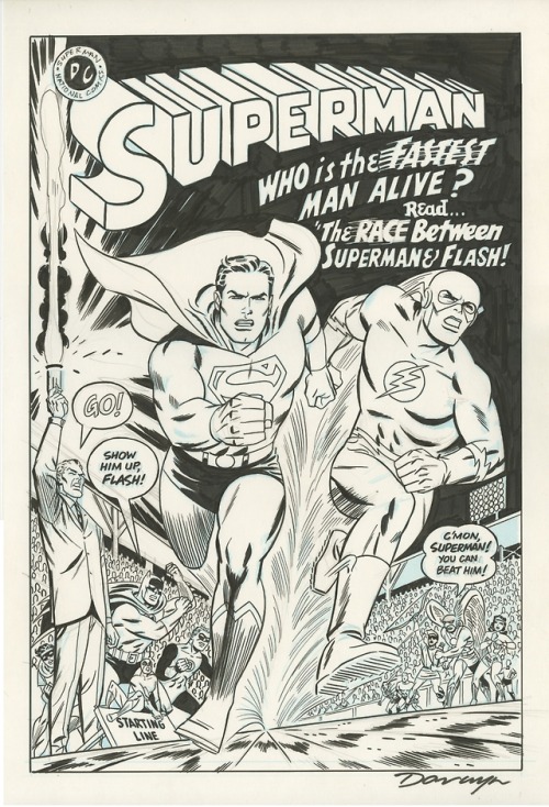 Superman Vol 1 #199 (August, 1967)Original cover: Carmine Infantino, Murphy Anderson Recreation: Dar