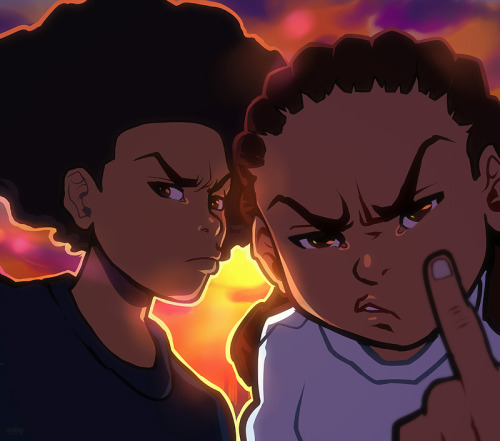 The Boondocks Season 4 has been a complete let down so far considering the original creator isn’t a part of it anymore. but, it’s still one of my fave shows of all time. 