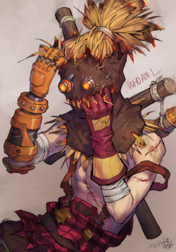 thetangles:  ★  橘販  |  Junkrat is ready  ☆ ✔ republished w/permission   