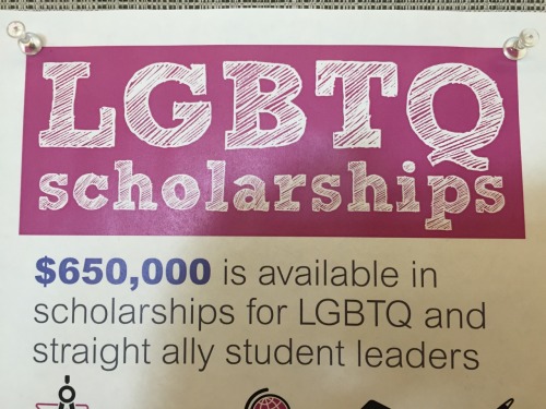 manafromheaven:haleinski:why the fuck would straight ally’s get scholarships meant for LGBTQ s