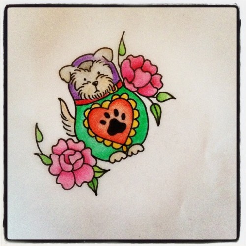Can&rsquo;t wait to tattoo this wee cracker tomorrow #tattoo #tattoos #luckycattattoo #luckycatt
