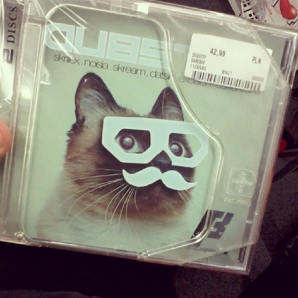 Oh god I NEED dubstep cat CD in my collection