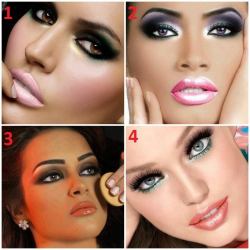 prettymakeups:  What do you think about this pleasant makeup trend?   Jeeezzzz I love 2 for this weekend!!!