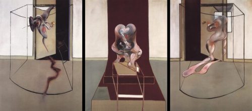 Triptych Inspired by Oresteia of Aeschylus, 1981, Francis Bacon