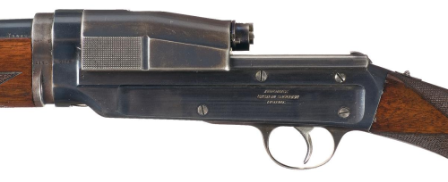 The Sjogren Inertia Semi-Automatic Shotgun, One of the first semi-automatic shotguns invented, the u