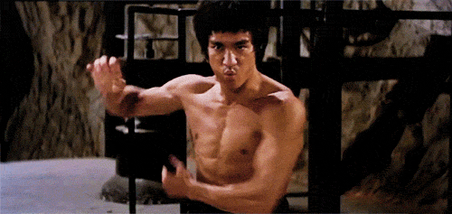 bruce lee nunchucks enter the dragon