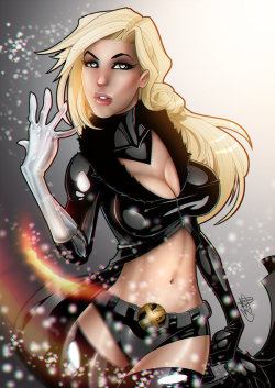 Emma Frost: BLACK by RDOWN 