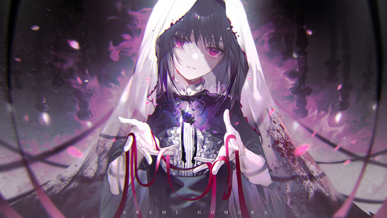 A Wallpaper A Day Day 2718 Madoka Magica 1080p Version Credit To