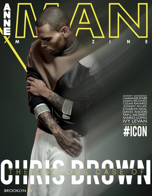 chris brown magazine cover