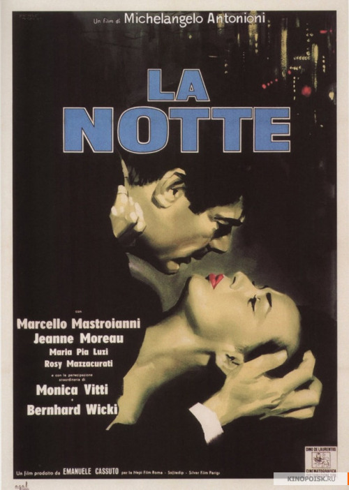 La Notte. dir. Michelangelo Antonioni (1961)