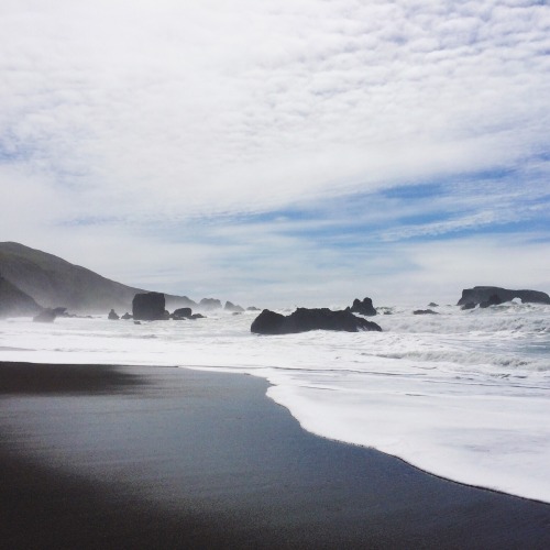 Saturday, March 19, 2016 Guerneville and Blind Beach near Goat Rock, saw Russian River, had breakfas