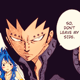 hitsuyo:  Gajeel &amp; Levy | Fairy Tail - requested by ithrowmytacosintheairsometimes
