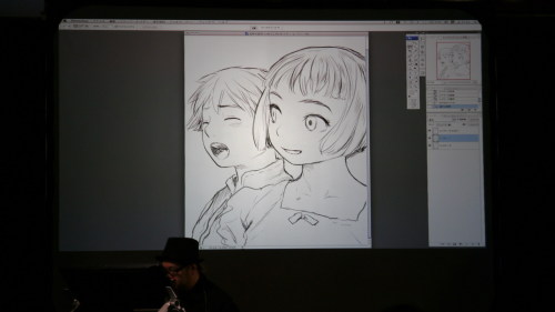 jankn:  Range Murata live drawing session!  Wow! This must have been an awesome experience for you! 