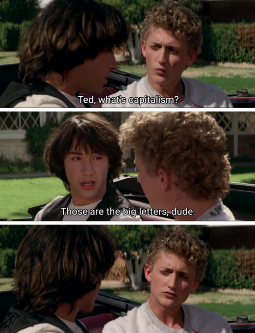 ted-and-bill:venoshocked:ted-and-bill:new meme formatYours is the only valid response