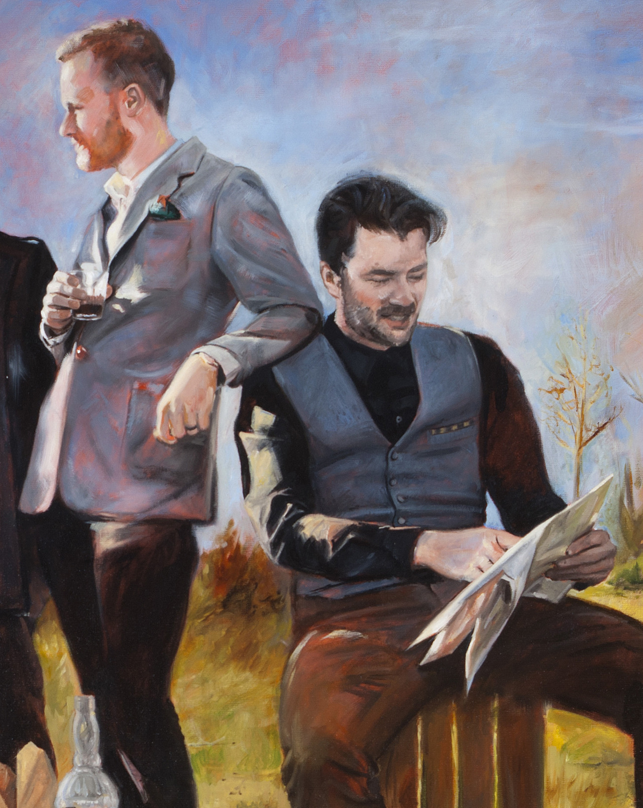 roelandkneepkens:  Gentlemen’s picknick 2016.Now available at Mayson Gallery New