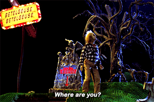 joker-theclown:BEETLEJUICE (1988) dir. Tim Burton