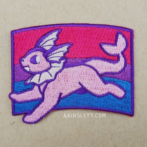 sosuperawesome: Pride Pokemon Patches Ainsley Yeager on EtsySee our #Etsy or #Pride tags 