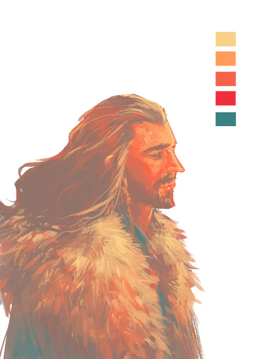 deducemysoul: thorin. because i haven’t drawn him for quite a while