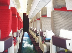 swayzepatrick:  w-for-wumbo:   Virgin Atlantic  just launched the first ever glass bottomed plane. When you look down you get a bird’s eye view of the beautiful scenery of Great Britain. Flights begin March 31st, 2013.   nope.  not happenin’.  that