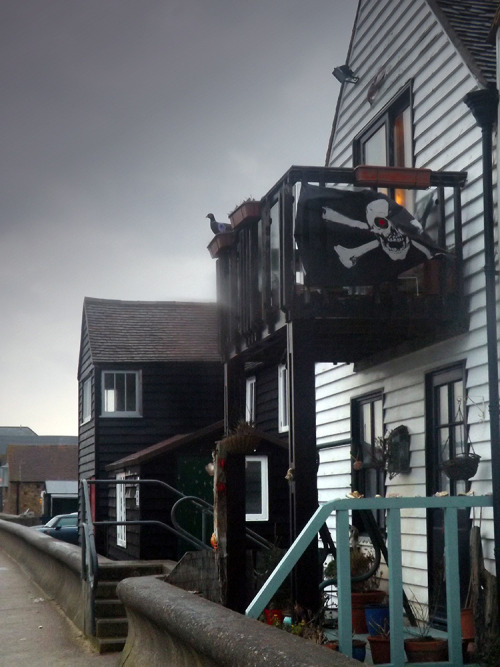 Whistable, KentEver just take a walk along the beach during a storm? Pretty cathartic.