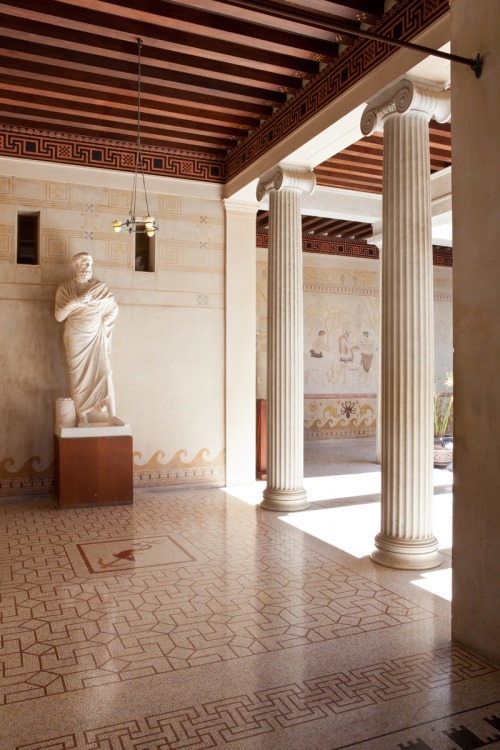 arjuna-vallabha:The Villa Kerylos at Nice, France, Hellenic inspired:,)