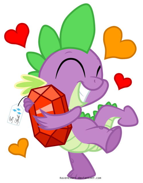 pia-chan:  mlpfim-fanart:  For Spike (vector) by RavenEvert  awwww  Cutie Spikey-wikey~! <3