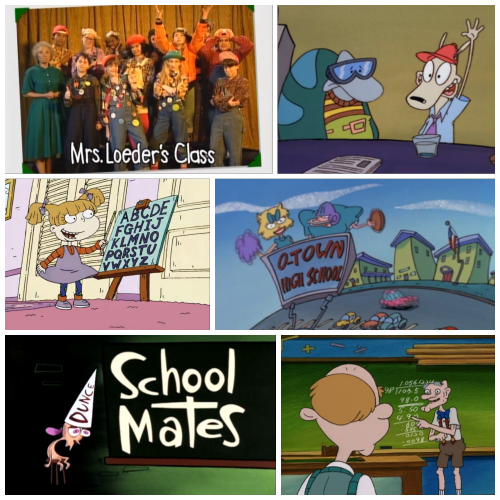 Got a case of the back-to-school-blues? We’ve got the cure! Five episodes of classic 90s school-themed Nick goodness are streaming now: http://at.nick.com/OldSchooled