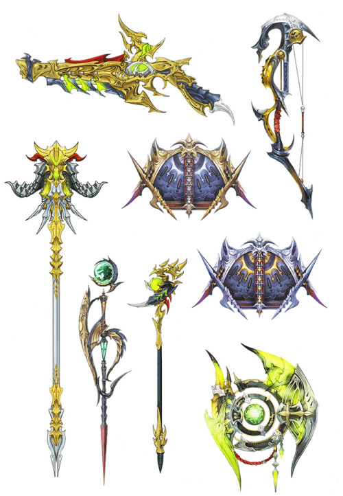 Shinryu weaponsLarger: 1/2