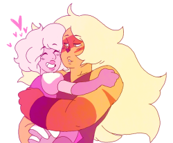 marcuslarry:  Me: reminding myself that pink diamond is smaller than jasper by making this quick messy doodleI love my children so much