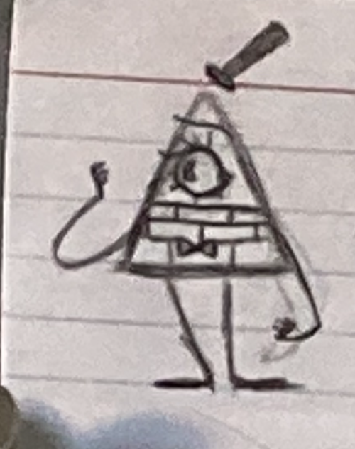 nebula-award:Redrew an old Bill Cipher sketch