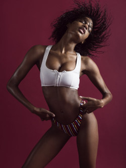 devoutfashion:  Ebonee @mc2models 