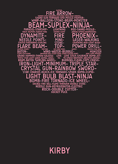 supersmashspacies:  Typography by Titanvex 