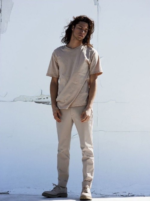 longhairworld: homme–models: Miles McMillan for Details ph. by Tetsu Kubota