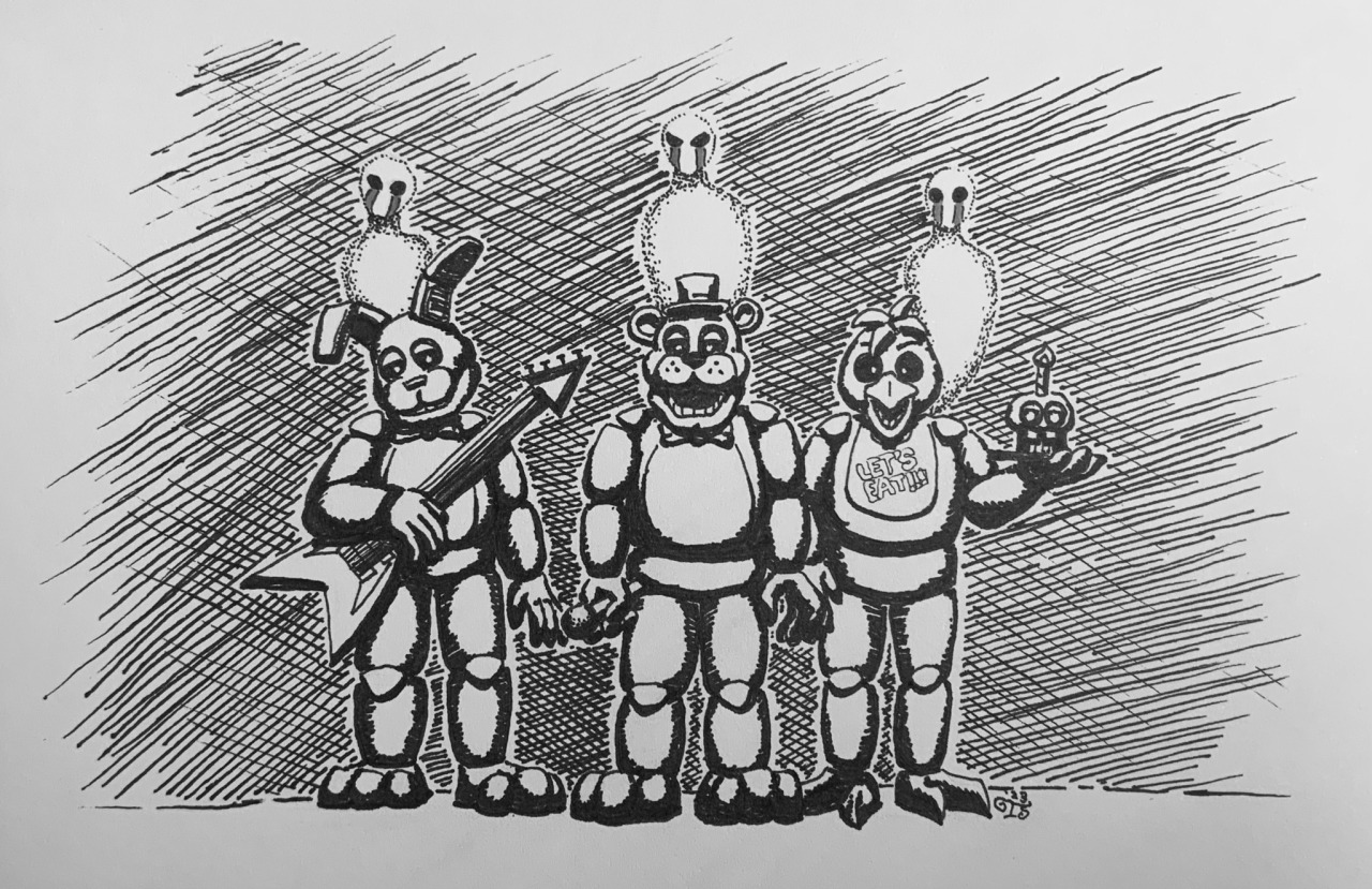 happy sixth anniversary fnaf sl. here a little sketch of lolbit and the  incredible exotic butters lol : r/fivenightsatfreddys