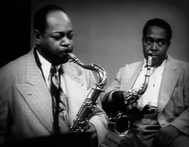 orwell:   Coleman Hawkins and Charlie Parker, 1950. 