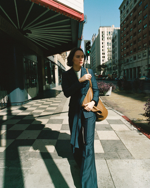 missdaisydaily:Daisy Ridley photographed by Matthew Sprout for PORTER Magazine.