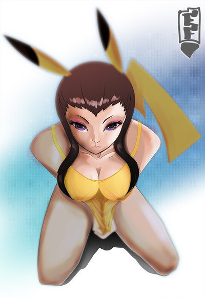Pikachu Girl by yecuari