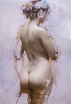 vizuart:  Shane Wolf, Serenity, oil on canvas,