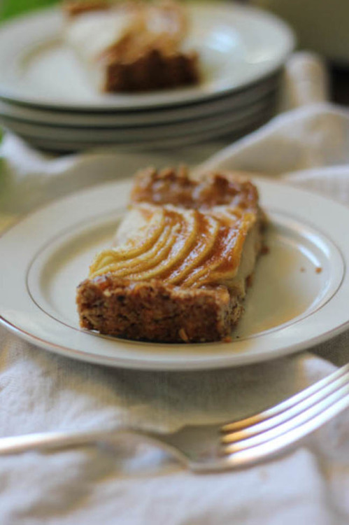 Apple Tart with Date Carmel  http://www.wholeheartedeats.com/2014/09/hazelnut-apple-tart-with-date-c