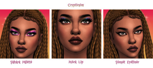 THE SAHARA SUNSET COLLAB Hi everyone! The... : CRYPTICSIM